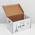 Коробка для хранения "Франция", белая, 49,5 х 33 х 29 см - Фото 5
