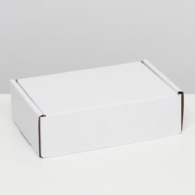 Коробка самосборная 'Почтовая', белая, 26 х 17 х 8 см
