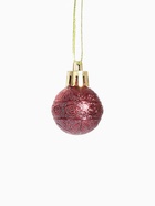 Ёлочные игрушки «Наоми», шары новогодние, d=3 см, набор 24 шт., красный - Фото 6