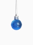 Ёлочные игрушки «Наоми», шары новогодние, d=3 см, набор 24 шт., синий - Фото 10