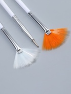 Набор кистей для наращивания и дизайна ногтей, 15 шт., белый - Фото 5