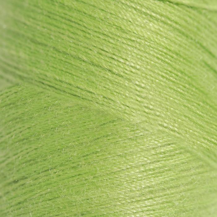 Нитки 40ЛШ, 200 м, цвет светло-зеленый №3706 - Фото 1