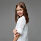 Платье для девочки MINAKU: PartyDress цвет белый, рост 128 - Фото 6