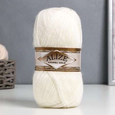 Пряжа "Angora Gold" 20% шерсть, 80% акрил 550м/100гр (450)