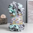 Пряжа "Puffy color" 100 % микрополиэстер 9м/100г (6076) - Фото 1