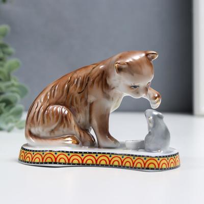 Сувенир керамика "Кошки-мышки" МИКС  9х12х8 см