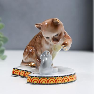 Сувенир керамика "Кошки-мышки" МИКС  9х12х8 см
