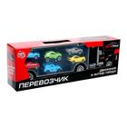 УЦЕНКА (помята упаковка) Грузовик «Перевозчик», с 6 гоночными машинами и аксессуарами - Фото 7