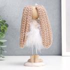 Фигурка полистоун «Заюшка с бантиком в пуховой юбочке», 27×5×5.8 см - Фото 3