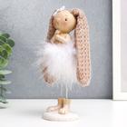 Фигурка полистоун «Заюшка с бантиком в пуховой юбочке», 27×5×5.8 см - Фото 4
