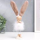 Фигурка полистоун «Заюшка с бантиком в пуховой юбочке», 27×5×5.8 см - Фото 6