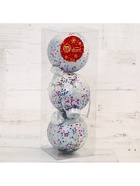 Ёлочные игрушки «Праздничное настроение», шары новогодние, набор 3 шт., d=8 см - фото 119629521