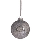 Ёлочные игрушки «Праздничный блеск», шары новогодние, d=10 см, набор 4 шт., серебро/золото 6536913