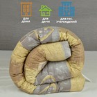 Матрас ватный ВикториС, размер 70×200 см, высота 7 см, чехол полиэстер, цвет МИКС - Фото 3