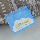 Матрас ватный 120×200 см, высота 7 см, чехол полиэстер, МИКС - Фото 7