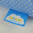 Матрас ватный 80×200 см, высота 7 см, чехол бязь, МИКС - Фото 8