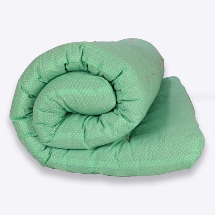 Матрас ватный 140×200 см, высота 7 см, чехол бязь, МИКС - Фото 1