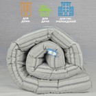 Матрас ватный ВикториС, размер 70×200 см, высота 7 см, чехол тик, цвет МИКС - Фото 3