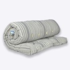 Матрас ватный, 80×200 см, высота 7 см, чехол тик, МИКС - Фото 1