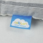 Матрас ватный, 80×200 см, высота 7 см, чехол тик, МИКС - Фото 7