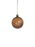 Ёлочные игрушки «Дженна прозрачный», шары новогодние, d=6 см, набор 12 шт., МИКС 6536946