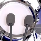 УЦЕНКА (Помята упаковка) Барабанная установка «Басист», 5 барабанов, тарелка, палочки, педаль, стул, МИКС 7363785