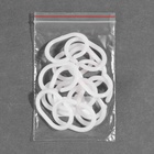 Кольцо овальное для карниза, 46 ? 30 мм, цвет белый, цена за 1 штуку (комплект 15 шт) - фото 25563616