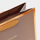 Пакет подарочный новогодний ламинированный «Загадай желание», 21.5×25×10 см 6959969