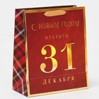 Пакет ламинированный вертикальный «С Новым Годом»,  21,5 × 25 × 10 см - Фото 3