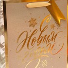 Пакет подарочный новогодний ламинированный «С Новым Годом», 25 х 30.5 х12.5 см 6959973