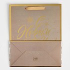 Пакет подарочный новогодний ламинированный «С Новым Годом», 25 х 30.5 х12.5 см 6959973