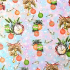 Бумага упаковочная новогодняя глянцевая «Новогодний подарок», 70×100 см - Фото 3