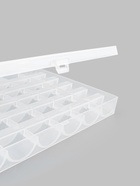 Органайзер для ниток, на 36 шпулек, 14.5×12×2.5 см, прозрачный - Фото 3