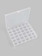 Органайзер для ниток, на 36 шпулек, 14.5×12×2.5 см, прозрачный - Фото 5