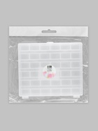 Органайзер для ниток, на 36 шпулек, 14.5×12×2.5 см, прозрачный - Фото 6