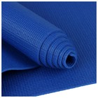 Коврик для йоги Sangh, 173х61х0,4 см, цвет тёмно-синий - Фото 10