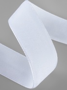 Лента бархатная, 20 мм, 18±1 м, белая №01 - Фото 3