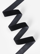 Лента бархатная, 20 мм, 18±1 м, чёрная №03 - Фото 2