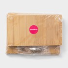 Подставка для разделочных досок и крышек Доляна, 18×10 см, 3 секции - Фото 7