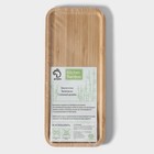 Блюдо для подачи Доляна Striata, прямоугольное, 30×13 см, бамбук - Фото 7