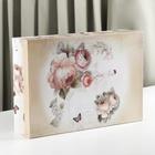 Сервиз керамический чайный «Шишечки», 12 предметов: чашка 200 мл, блюдце d=14.5 см, цвет красный - Фото 4