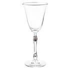 Набор бокалов для белого вина Parus, декор «Отводка платина, платиновый шар», 185 мл x 6 шт. - фото 295287119