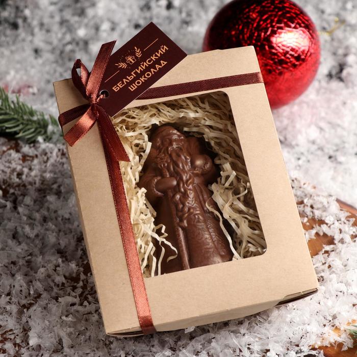 Шоколадная фигурка "Дед мороз", 80 г - Фото 1