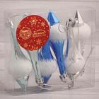 Ёлочные игрушки набор 6 шт. «Сосульки царские» 3.5×8.5 см, МИКС - Фото 2