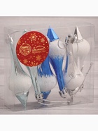 Ёлочные игрушки набор 6 шт. «Сосульки царские» 3.5×8.5 см, МИКС - фото 6862483