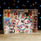 Коробочка для печенья "Санта", 22 х 15 х 3 см (комплект 10 шт) - фото 28133277