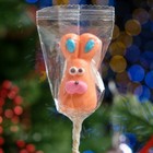 Карамель на палочке «Новогодний микс», кролик оранжевый, 22 г - Фото 2