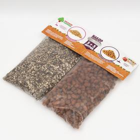 Набор Вермикулит + Керамзит 10-20 фр.  "Рецепты Дедушки Никиты" 5+5 л.