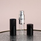 Флакон для парфюма, с распылителем, 10 мл, цвет чёрный - Фото 6