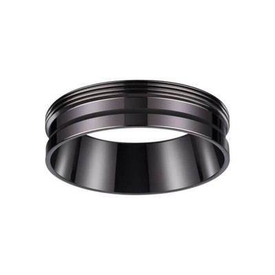 Декоративное кольцо KONST, цвет чёрный хром